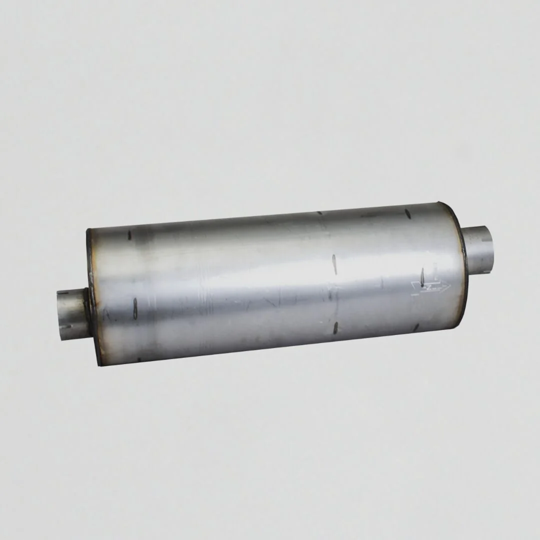 M110012 D/S, Muffler, Round Style 2 | Donaldson